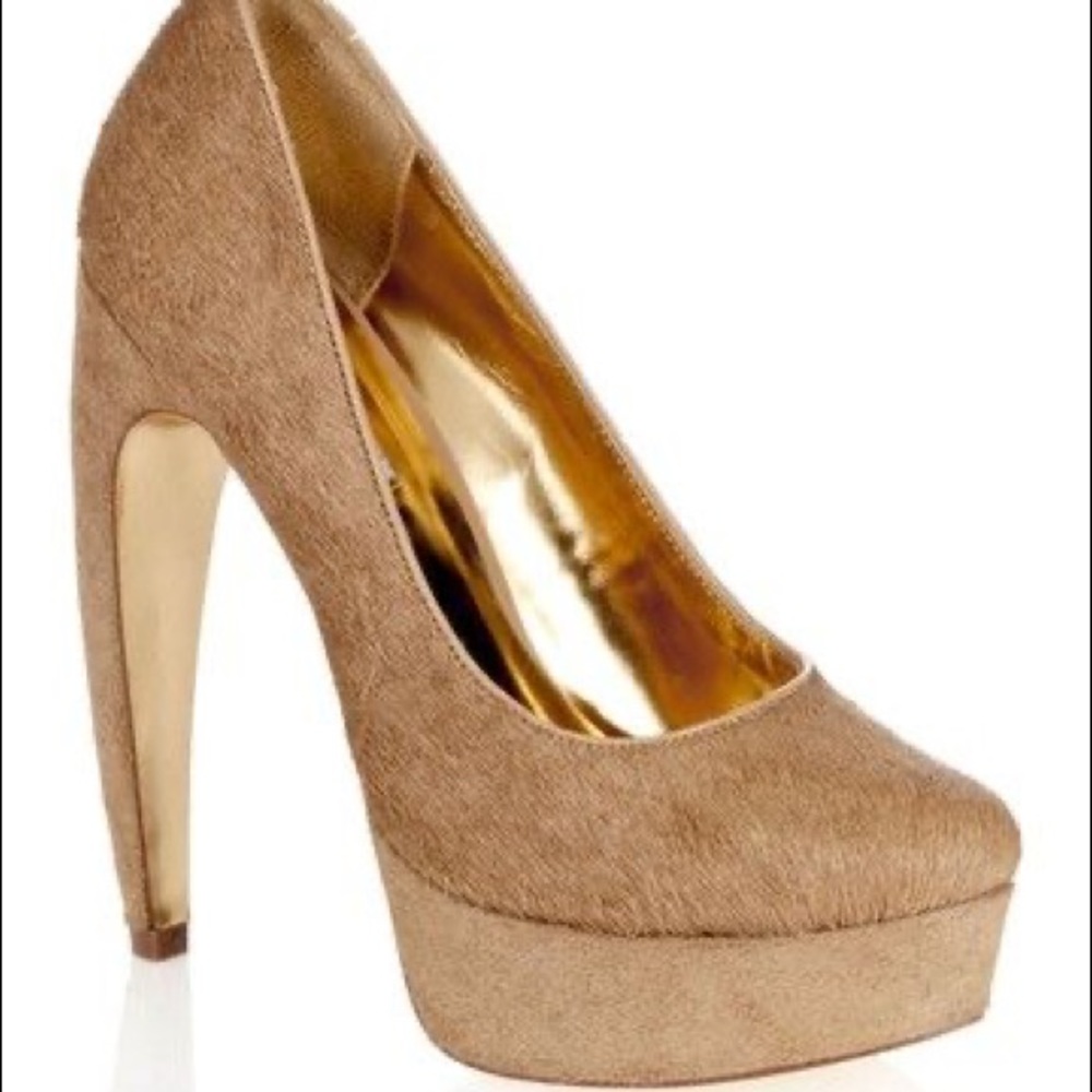 Ted Baker London Sawp Pony hair pumps